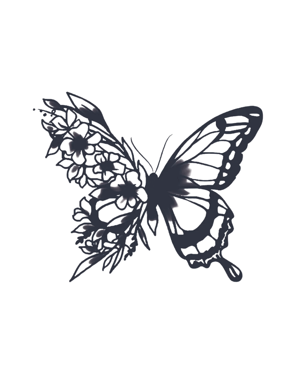 Flowery Butterfly
