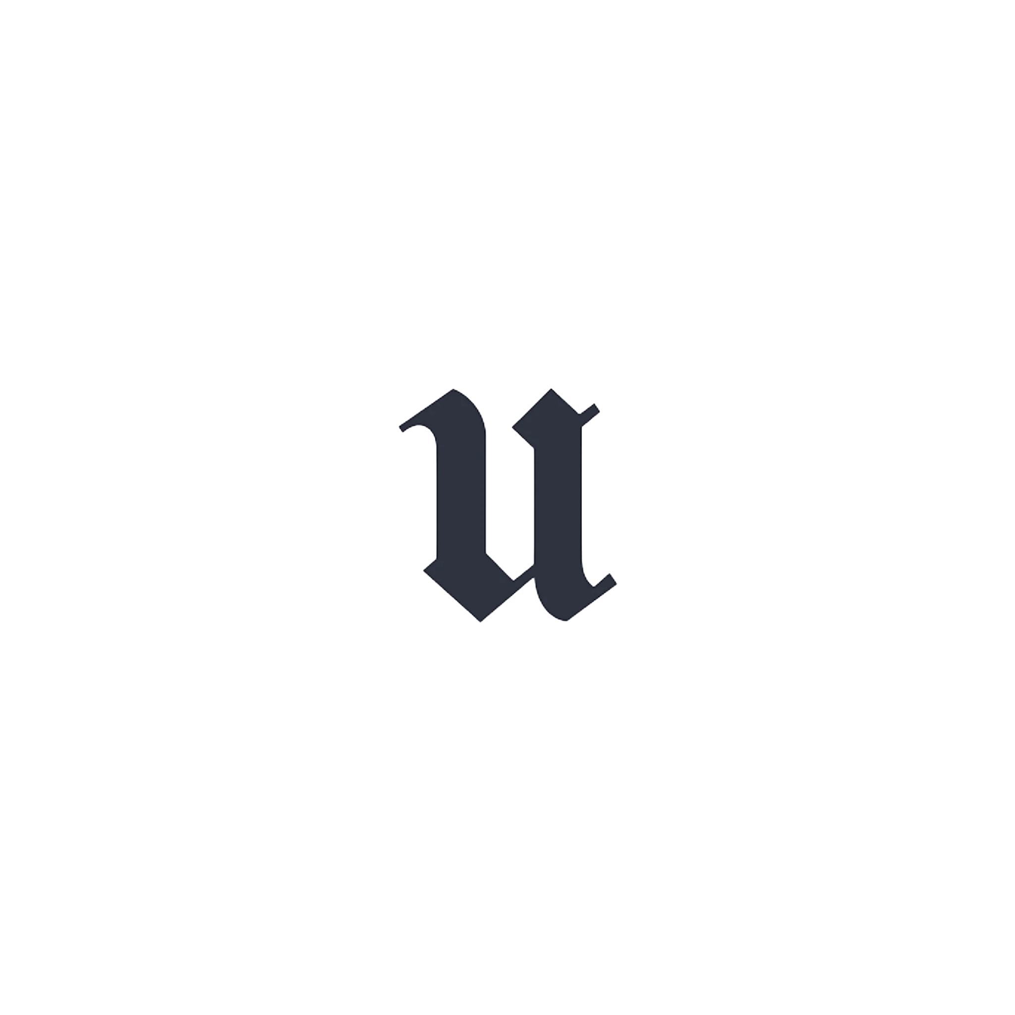 u