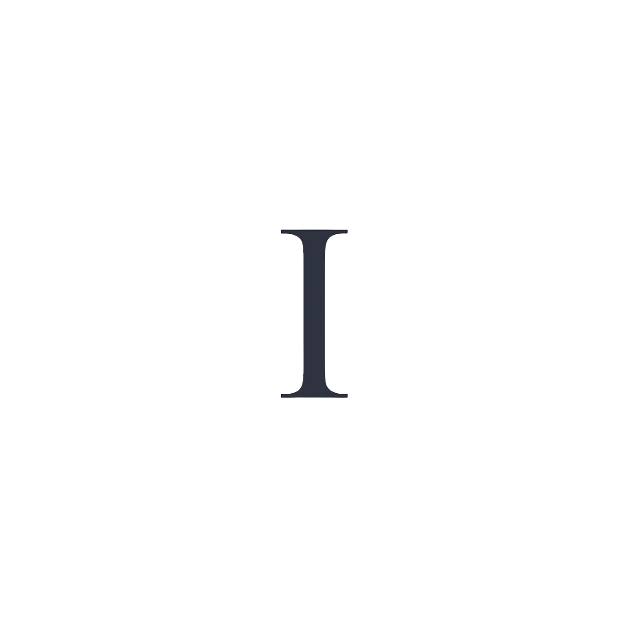 Roman Numeral: I