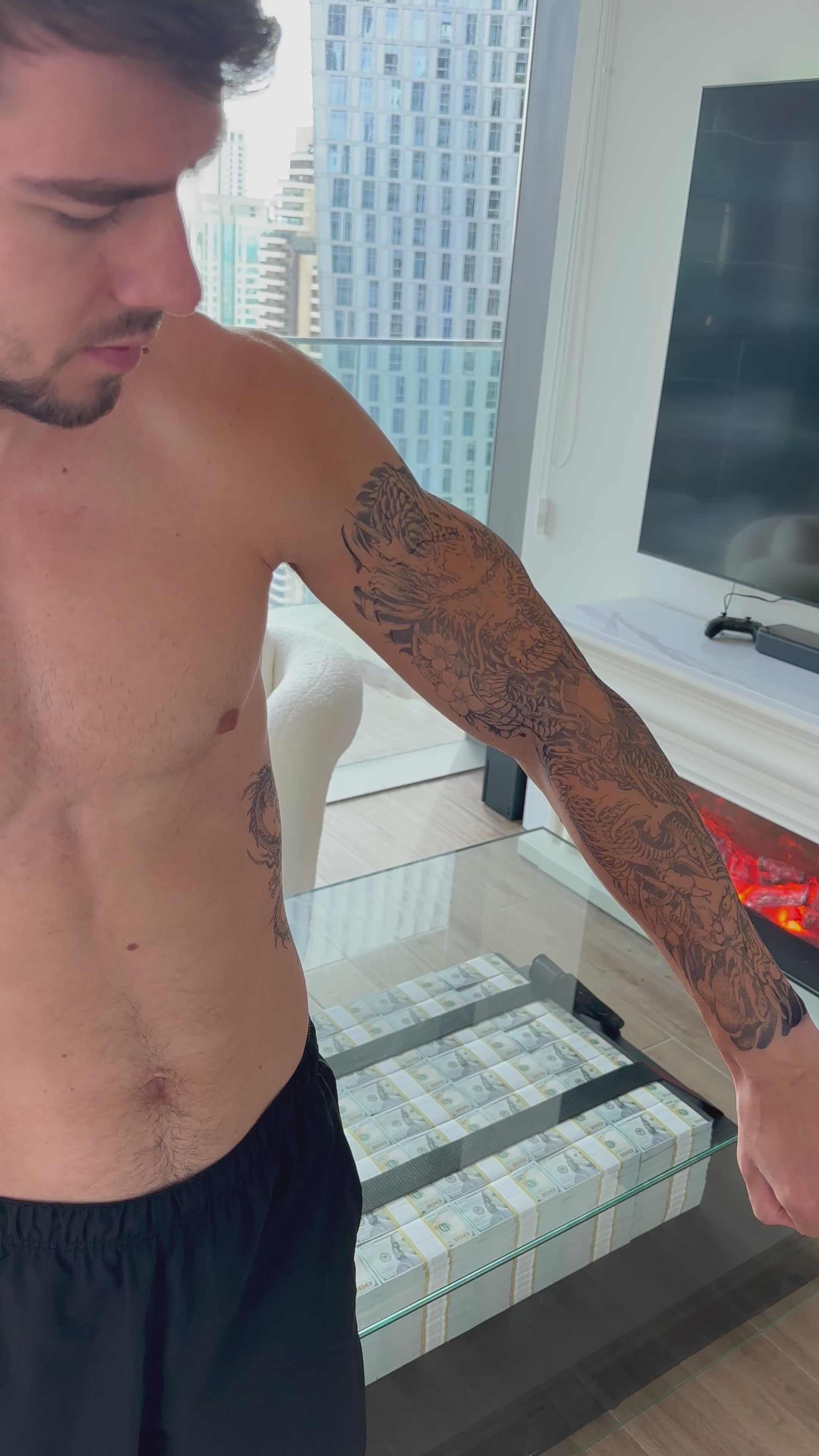Load video: Japanese Dragon Sleeve
